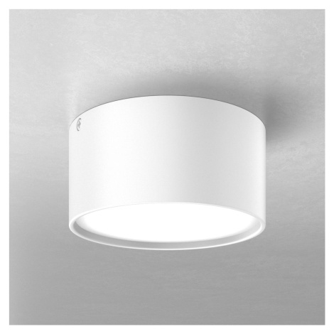 Stropné LED svetlo Mine v bielej, Ø 12 cm Ailati