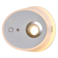 LED svetlo Zoom, bodové svetlá, výstup USB, sivá