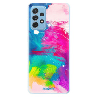 Odolné silikónové puzdro iSaprio - Abstract Paint 03 - Samsung Galaxy A72