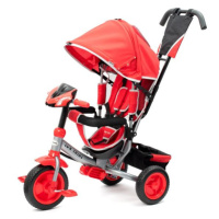 Detská trojkolka so svetlami Baby Mix Lux Trike červená