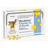 PHARMA NORD Bioaktívny vitamín D3 D-Pearls 40 kapsúl
