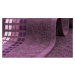 Tmavofialová bavlnená osuška 70x140 cm Darwin – My House