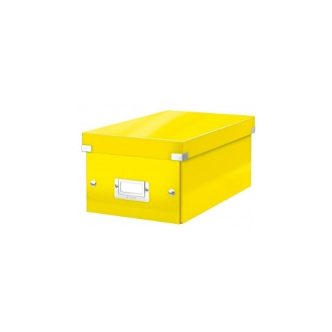 Leitz Škatuľa na DVD Click - Store WOW žltá