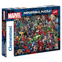 Clementoni Marvel 80th Anniversary Impossible Puzzle Characters (1000 pieces)