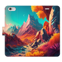 Flipové puzdro iSaprio - Colorful Mountains - iPhone 6/6S