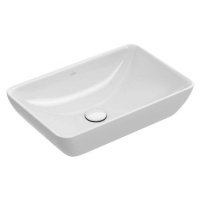 VILLEROY & BOCH - Venticello Umývadlo na dosku, 55x36 cm, s prepadom, bez otvoru na batériu, alp