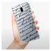 Odolné silikónové puzdro iSaprio - Handwriting 01 - black - Samsung Galaxy J6+