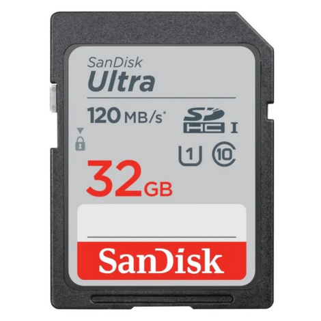 SANDISK ULTRA SDHC MEMORY CARD 120 MB/S 32GB