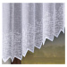 Forbyt, Hotová záclona alebo balkónový komplet, Olympia, biela 200 x 250 cm