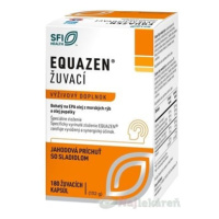 Equazen omega-3 a omega-6 jahoda 180 žuvacích kapsúl