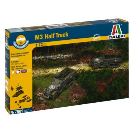 Fast Assembly military 7509 - M3A1 HALF TRACK (1:72)