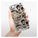 Odolné silikónové puzdro iSaprio - Comics 01 - black - iPhone 5/5S/SE