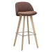 RIM - Barová stolička WINX WX 882.24 s drevenou podnožou