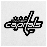 3D Logo NHL na stenu - Washington Capitals