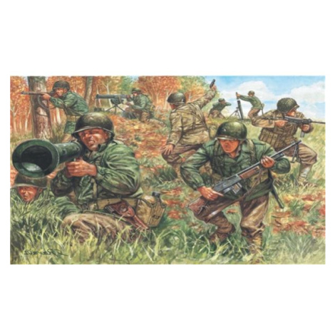 Model Kit figurky 6046 - WWII - AMERICAN INFANTRY (1:72)