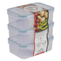 Doza MagicHome Lunchbox E810x3 1,0 lit, obdĺžniková, klip, PP, sada 3 ks, Clip