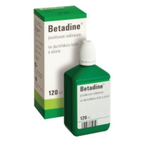 BETADINE Dezinfekčný roztok 120 ml