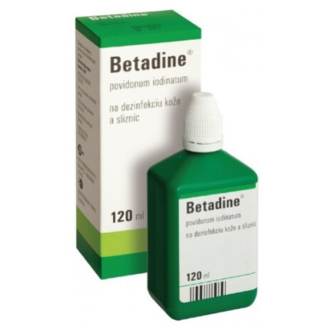 BETADINE Dezinfekčný roztok 120 ml