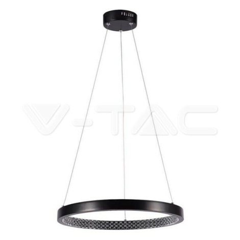 Závesné LED svietidlo Designer 19W, čierna , 4000k,  VT-7823, 400x1080mm (V-TAC)