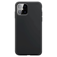 Kryt XQISIT Silicone case Anti Bac for iPhone 12 Pro Max black (42312)
