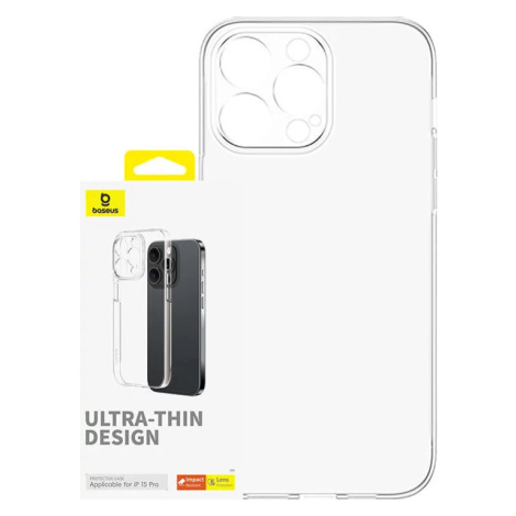 Kryt Baseus Phone Case for iPhone 15 Pro OS-Lucent Series (Clear)