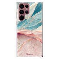 Odolné silikónové puzdro iSaprio - Pink and Blue - Samsung Galaxy S22 Ultra 5G