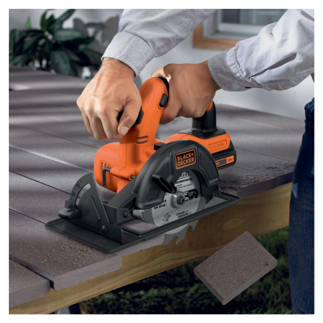Black+Decker Akumulátorová kotúčová píla BDCCS18, 18 V, 140 mm Black + Decker