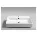 SAPHO - KARE 60 keramické umývadlo nábytkové 60x46cm, biela 17060