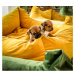 Žltý pelech pre psa 80x67 cm – Madison