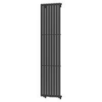 MEXEN - Oregon vykurovací rebrík/radiátor 1800 x 490 mm, 805 W, čierny W202-1800-490-00-70