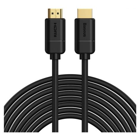 Kábel Baseus 2x HDMI 2.0 4K 30Hz Cable, 3D, HDR, 18Gbps, 8m (black)