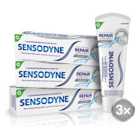 SENSODYNE zubná pasta Repair & Protect Whitening 3 x 75 ml