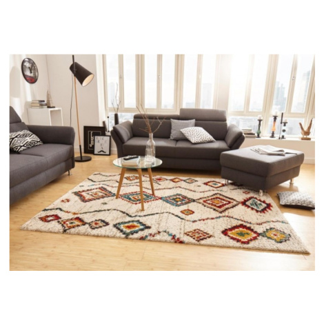 Kusový koberec Nomadic 102693 Geometric Creme - 160x230 cm Mint Rugs - Hanse Home koberce