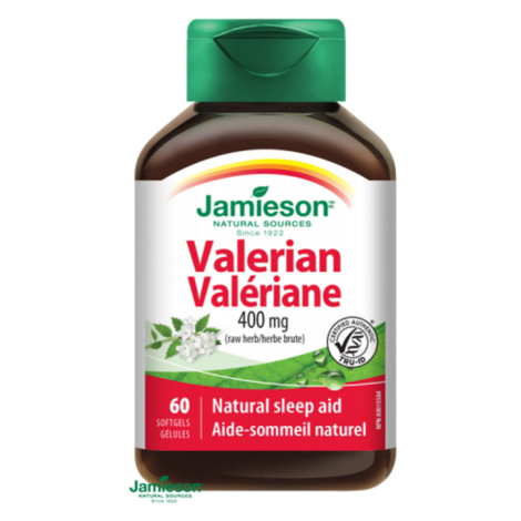 JAMIESON Valeriána 400 mg 60 kapsúl