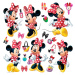 Samolepiaca dekorácia Minnie Mouse, 30 x 30 cm