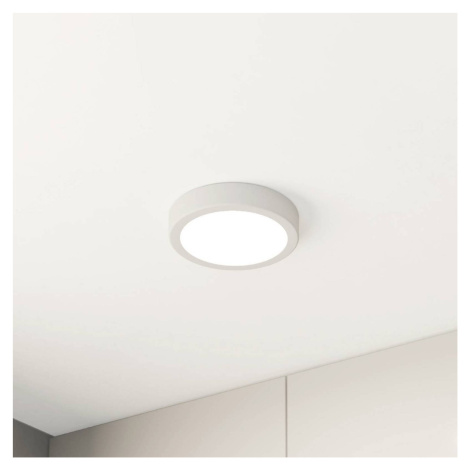 LED stropné svietidlo Fueva 5 IP44 3000K biela Ø16cm