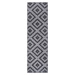 Kusový koberec Twin-Wendeteppiche 105461 Night Silver – na ven i na doma - 200x290 cm NORTHRUGS 