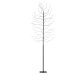 Vloerlamp zwart boom 200cm incl. LED IP44 - Vixen