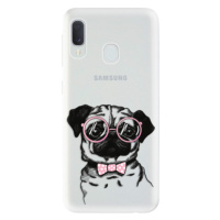 Odolné silikónové puzdro iSaprio - The Pug - Samsung Galaxy A20e