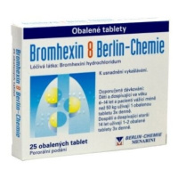 BROMHEXIN 8 Berlin-Chemie 25 tabliet