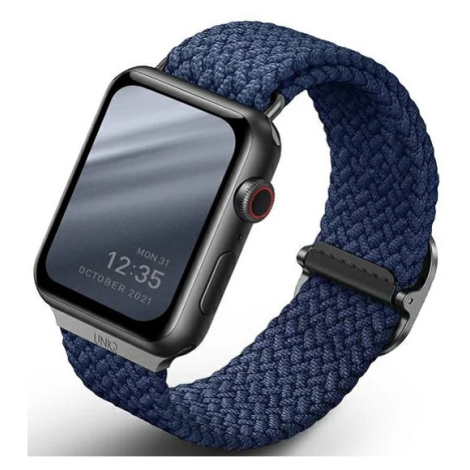 Remienok UNIQ strap Aspen Apple Watch 44/42mm Braided oxford blue (UNIQ-44MM-ASPOBLU)