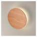 Toolight Toolight, LED nástenné svietidlo 20cm 12W APP1405-W WOOD, prírodná hnedá, OSW-03086