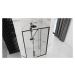 REA - Otváracie sprchové dvere Rapid Swing 120 čierna REA-K6413