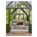 Bambusový záhradný jedálenský stôl 98x200 cm Sole – Bloomingville