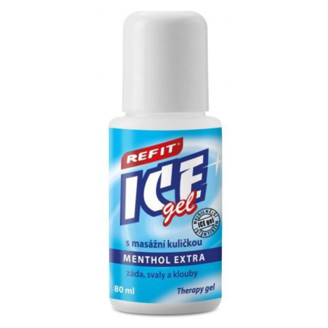 REFIT ICE GEL MENTHOL roll-on, 80 ml