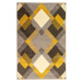 Kusový koberec Hand Carved Nimbus Grey/Ochre - 120x170 cm Flair Rugs koberce