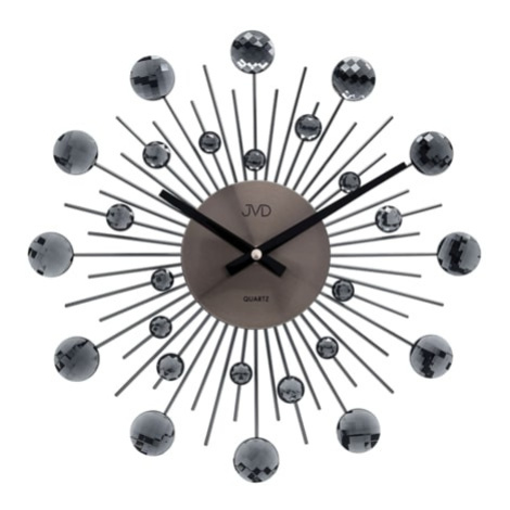Nástenné hodiny JVD HT111.3, 35cm čiernosivá