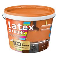 LATEX STRONG MAT - Matná umývateľná interiérová farba biela 5 l