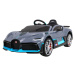 mamido Detské elektrické autíčko Bugatti Divo čierne
