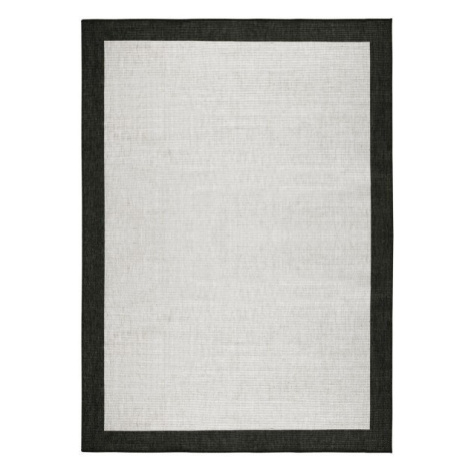 Kusový koberec Twin-Wendeteppiche 103105 creme schwarz – na ven i na doma - 120x170 cm NORTHRUGS